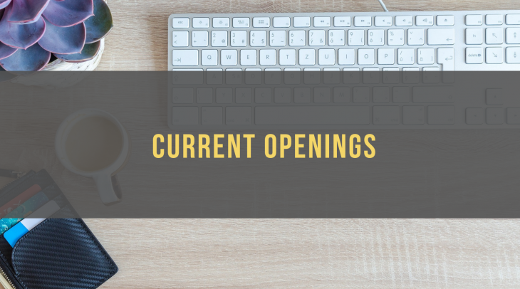 Current Openings